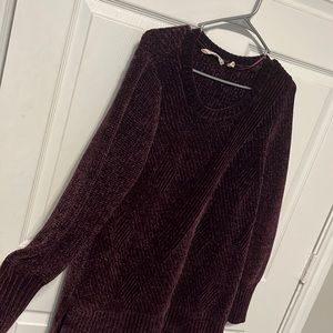 Long sleeve, winter sweater - Deep Purple